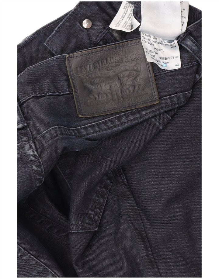 Ανδρικό τζιν Levi's Slim W30 L32 Navy Blue Cotton