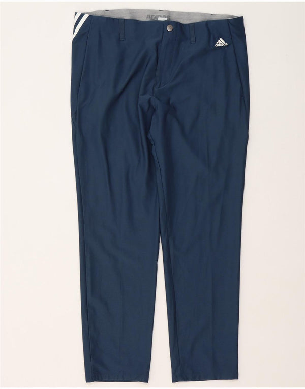 Ανδρικό ίσιο παντελόνι Chino Adidas W36 L30 Navy Blue Polyester