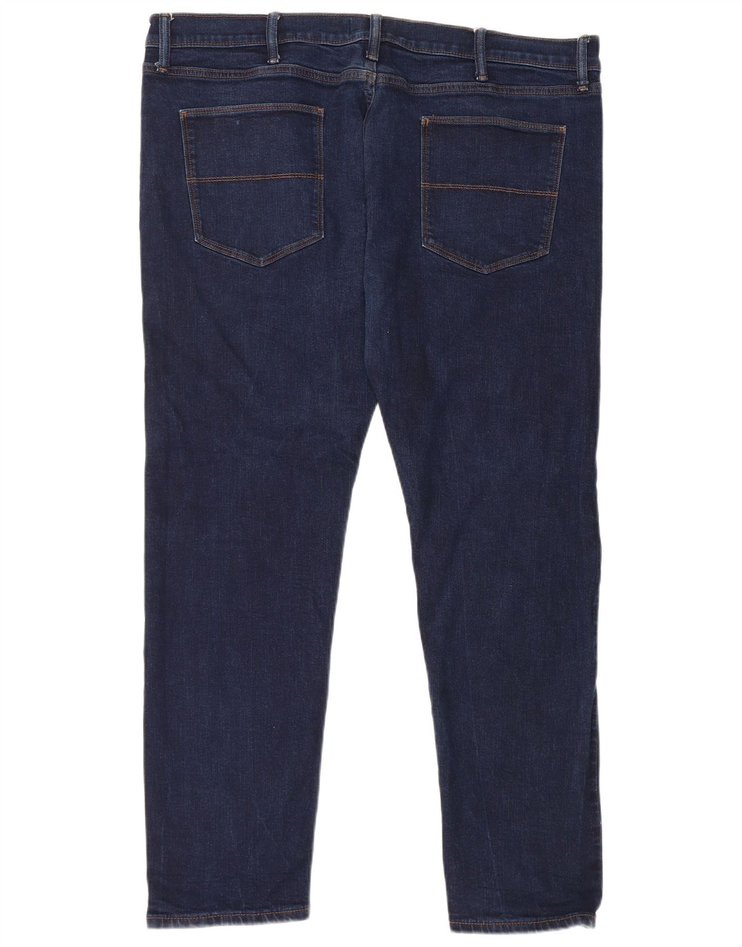 Marks & Spencer Γυναικεία Slim Jeans W40 L31 Navy Blue Cotton