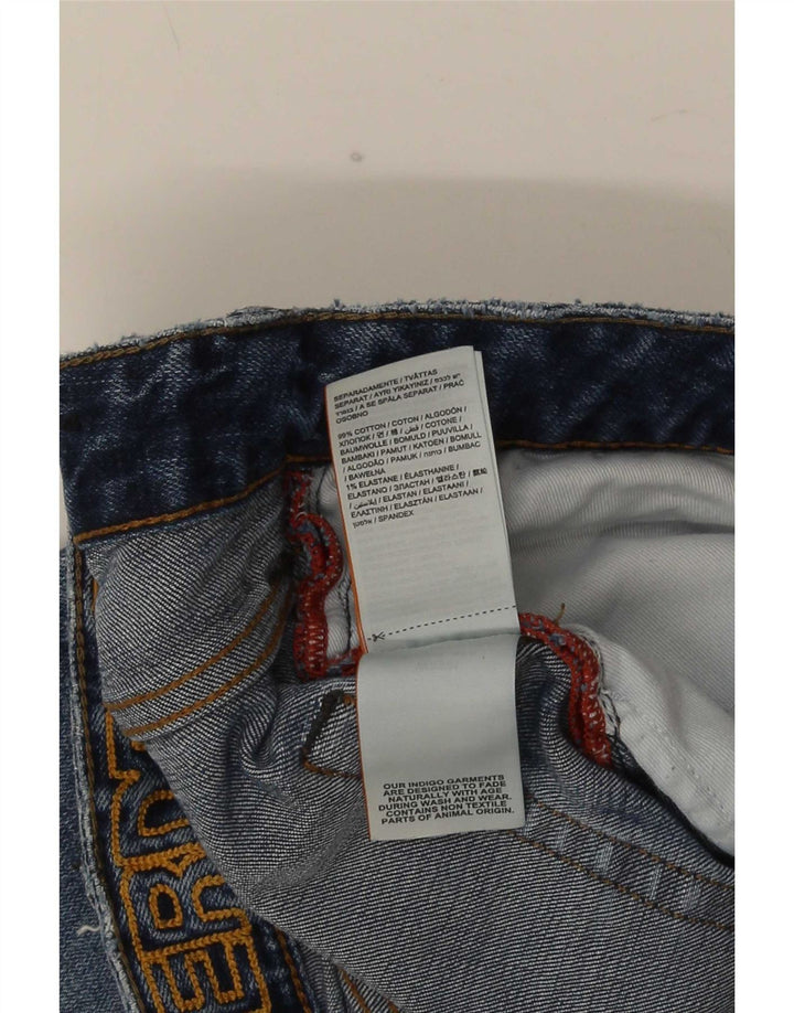 Ανδρικό τζιν ίσιο Superdry W34 L29 Μπλε βαμβακερό