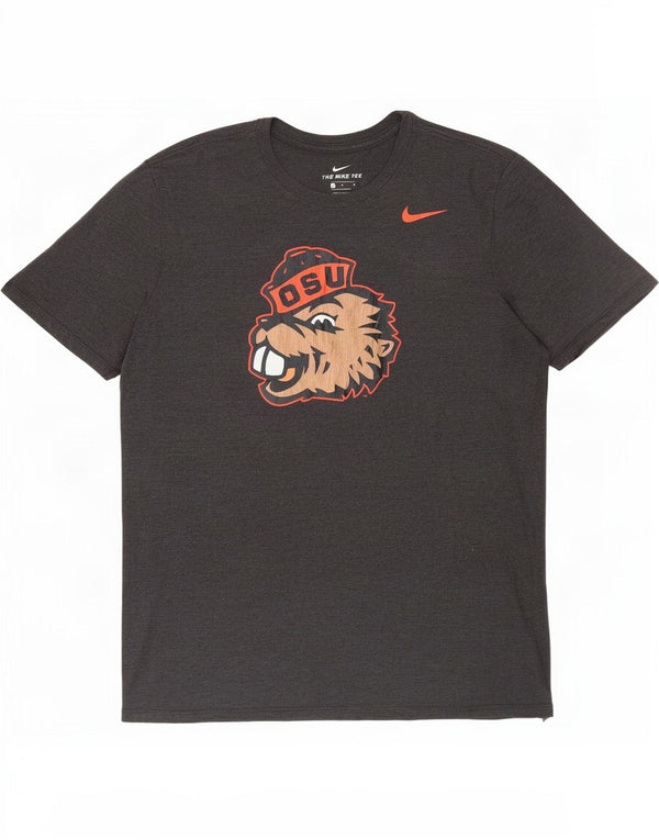 Ανδρικό γραφικό μπλουζάκι Nike Oregon State Beavers Top Large Grey