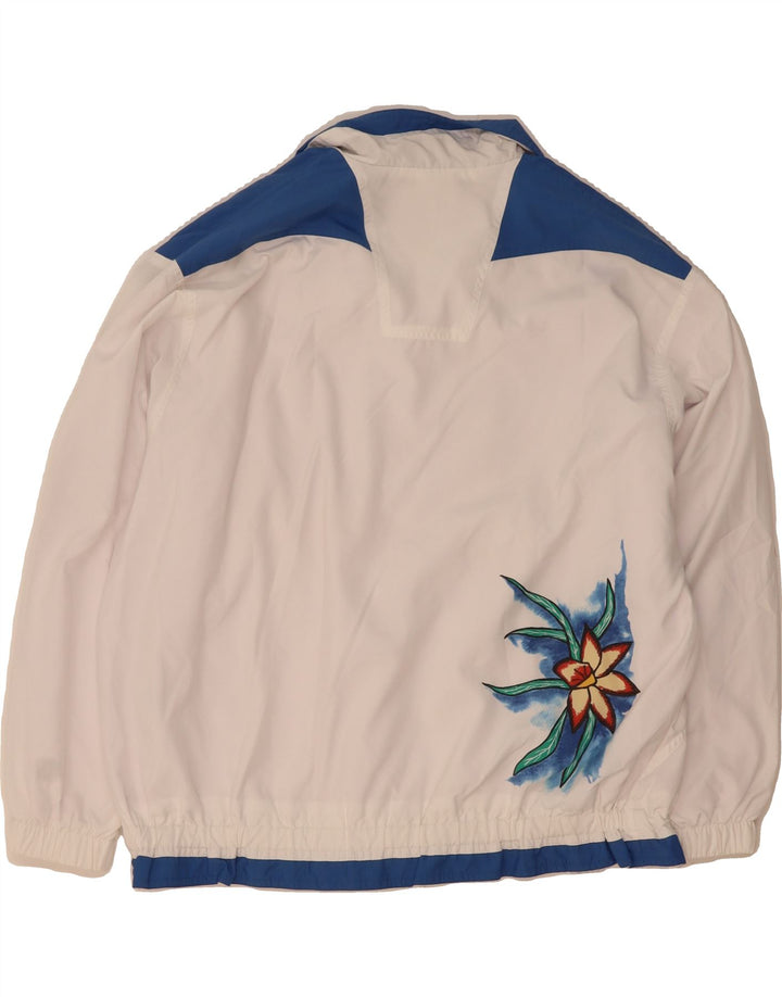 ADIDAS Mens Full Tracksuit UK 38 Medium  White Colourblock Polyester Vintage Adidas and Second-Hand Adidas from Messina Hembry 