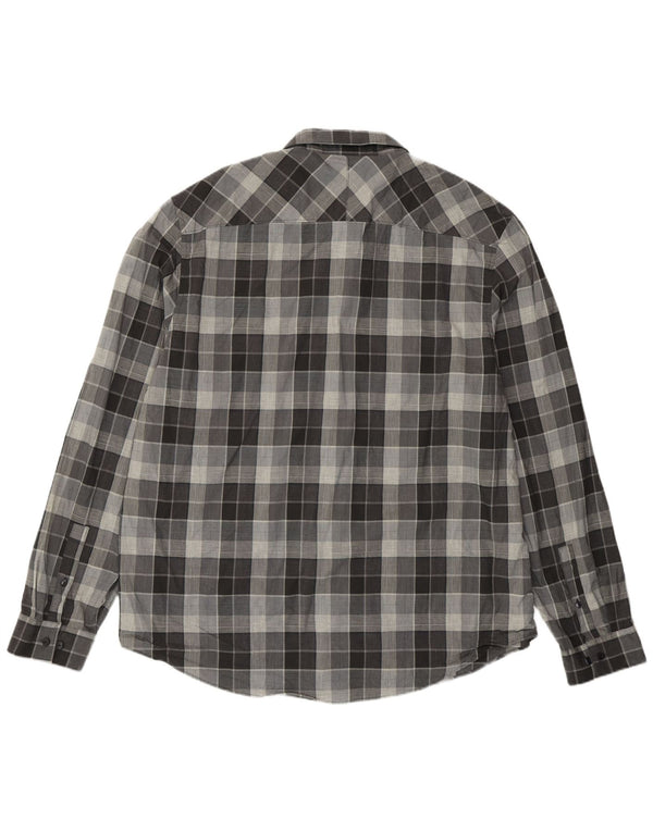 Ανδρικό πουκάμισο Calvin Klein 2XL γκρι βαμβακερό