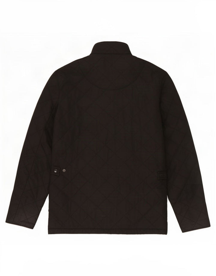Ανδρικό καπιτονέ μπουφάν Barbour UK 38 Medium Black Polyester
