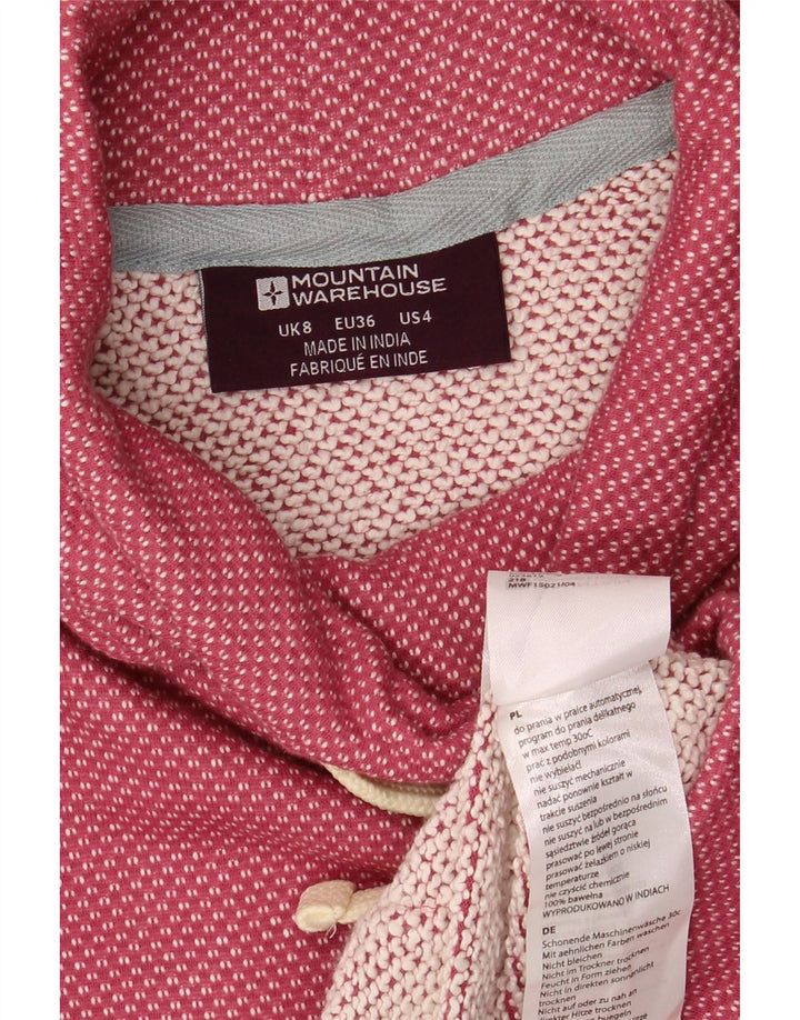 Mountain Warehouse Γυναικεία Φούτερ Jumper UK 8 Small Pink Cotton