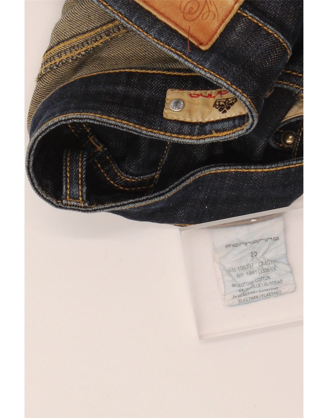 Fornarina Γυναικείο Slim Jeans W29 L27 Μπλε βαμβακερό