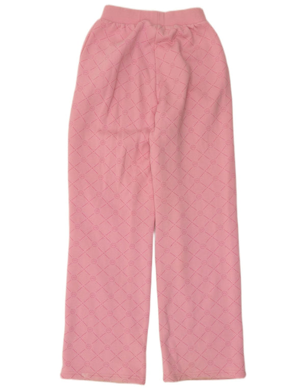 Ellesse γυναικεία φόρμα ψηλόμεση παντελόνι UK 10 Small Pink Geometric