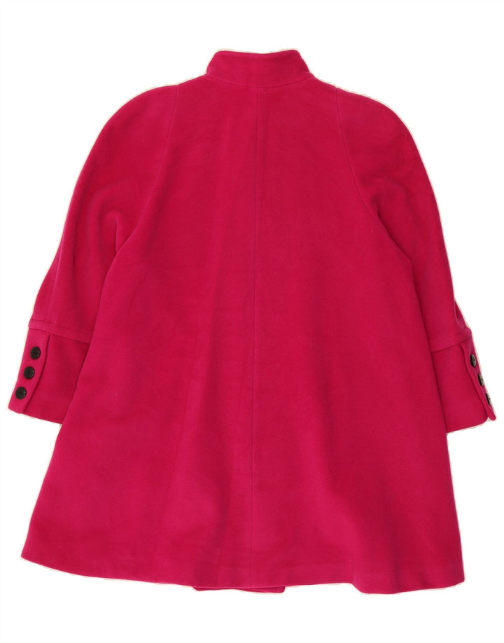 DELIA FERRARI Womens Overcoat IT 43 Medium Pink Vintage Delia Ferrari and Second-Hand Delia Ferrari from Messina Hembry 