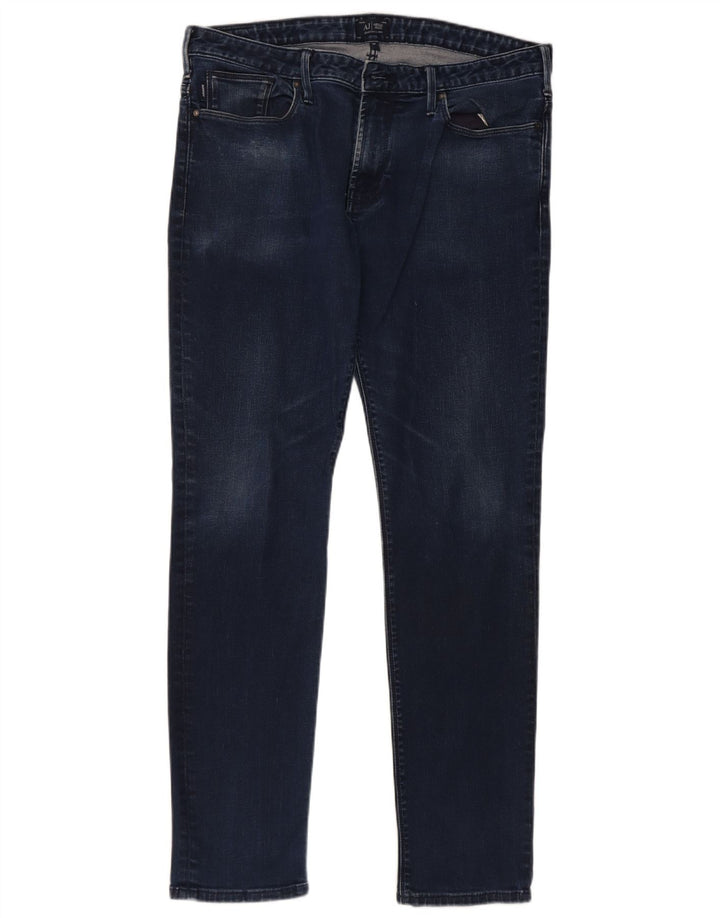 Armani Ανδρικό Slim Jeans W34 L31 Navy Blue Cotton
