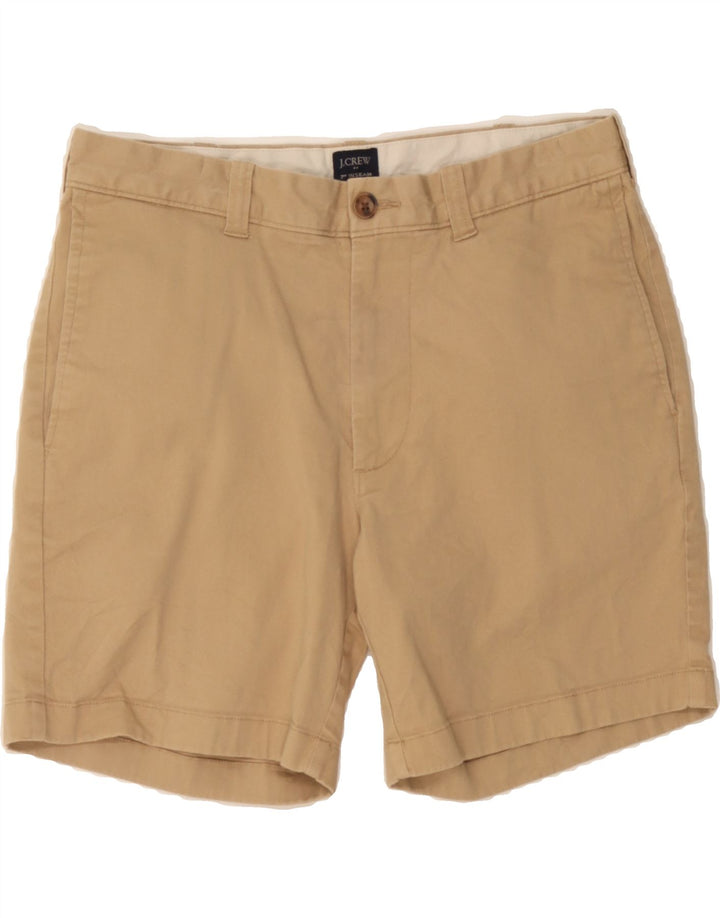 J. CREW Womens Chino Shorts W31 Medium Beige Cotton Vintage J. Crew and Second-Hand J. Crew from Messina Hembry 