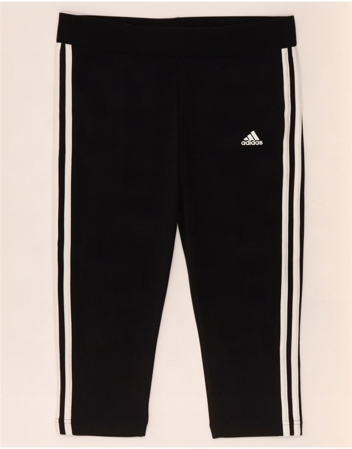 Adidas Γυναικεία Κάπρι Κολάν UK 12/14 Μεσαίο Μαύρο
