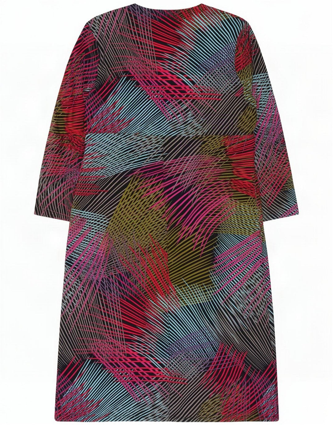 CC Γυναικείο Abstract Pattern Sheath Dress UK 14 Medium Πολύχρωμο
