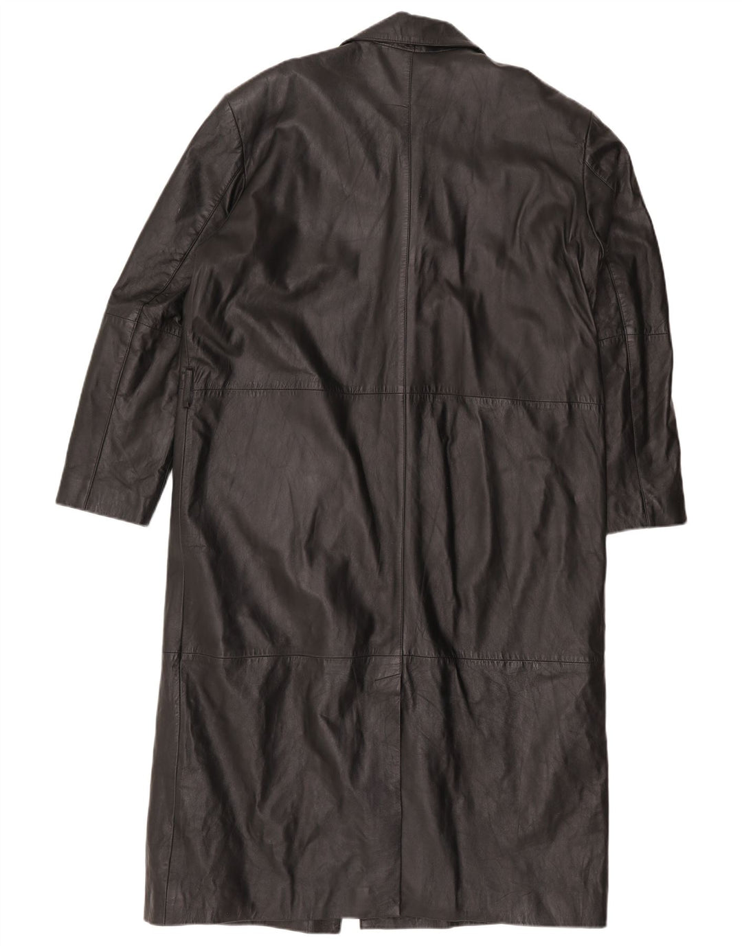 Ανδρικό Δερμάτινο Παλτό EU 50 Large Μαύρο Δερμάτινο