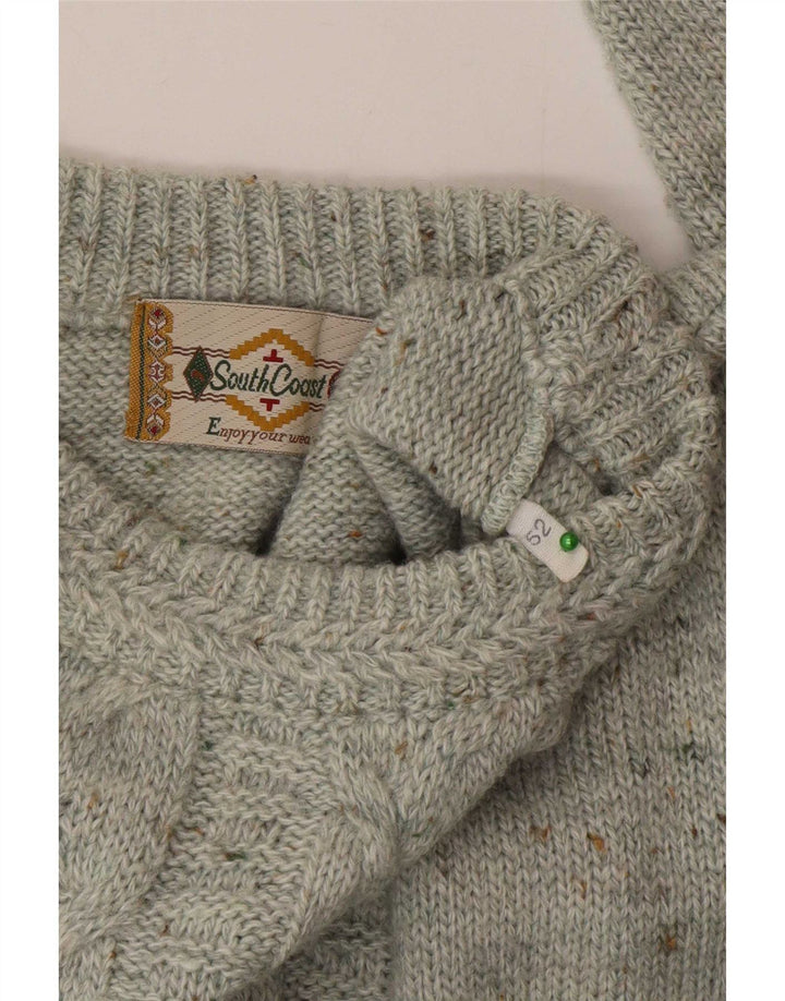 Ανδρικό πουλόβερ South Coast Crew Neck Jumper IT 52 Large Grey Flecked