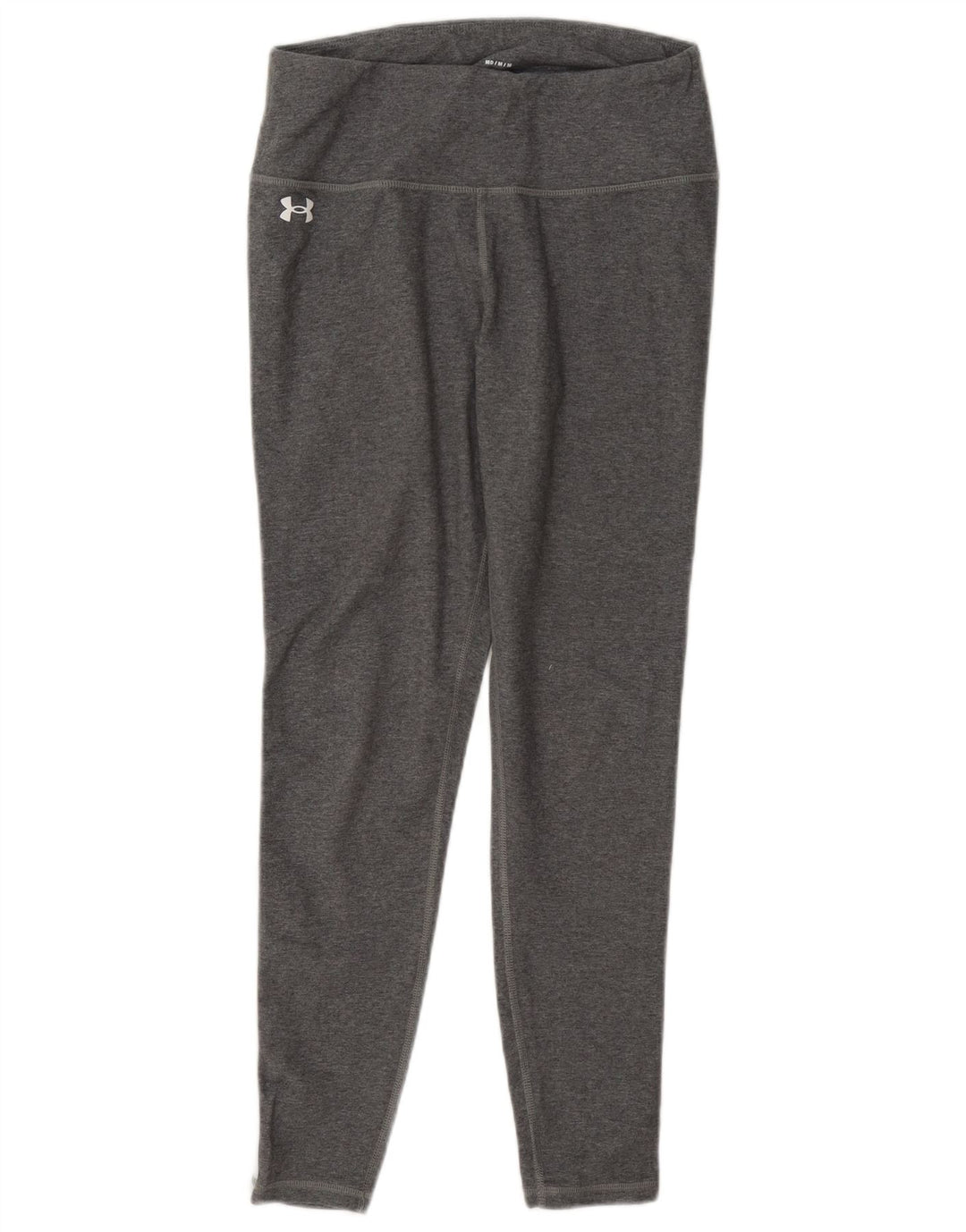 Under Armour Γυναικείο Crop κολάν UK 14 Medium Grey Colourblock Βαμβακερό