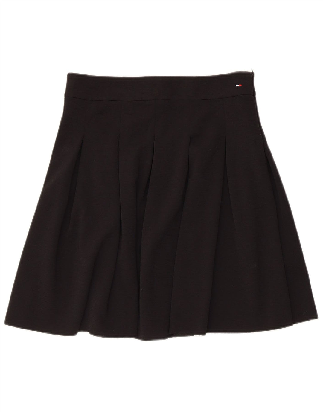 Tommy Hilfiger Γυναικεία Μίνι Πλισέ Φούστα Μεσαία W28 Μαύρη Πολυεστέρας