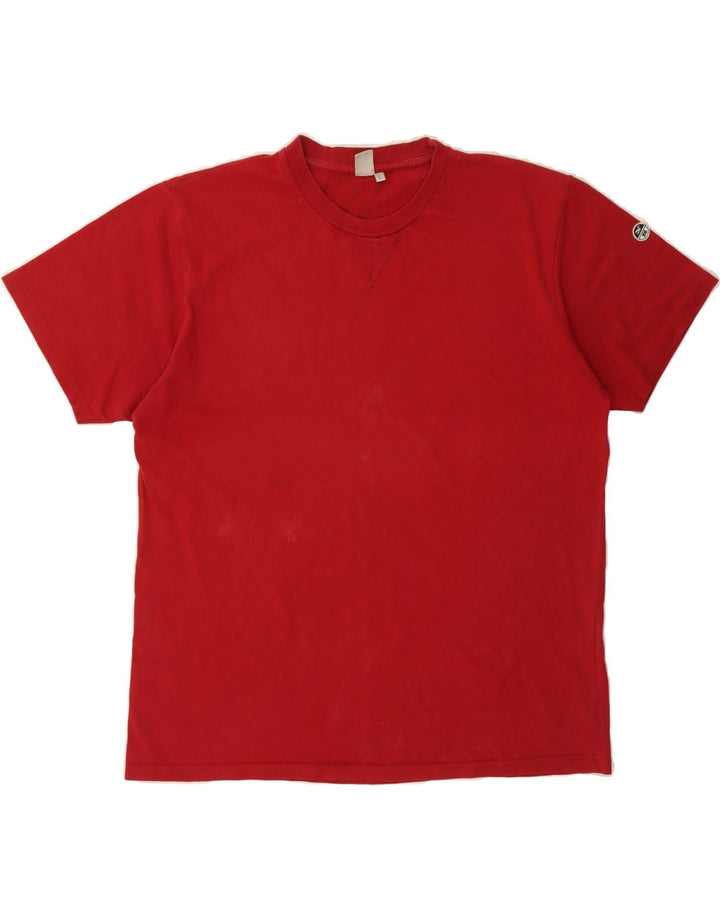 NORTH SAILS Mens T-Shirt Top Large Red Cotton Vintage North Sails and Second-Hand North Sails from Messina Hembry 