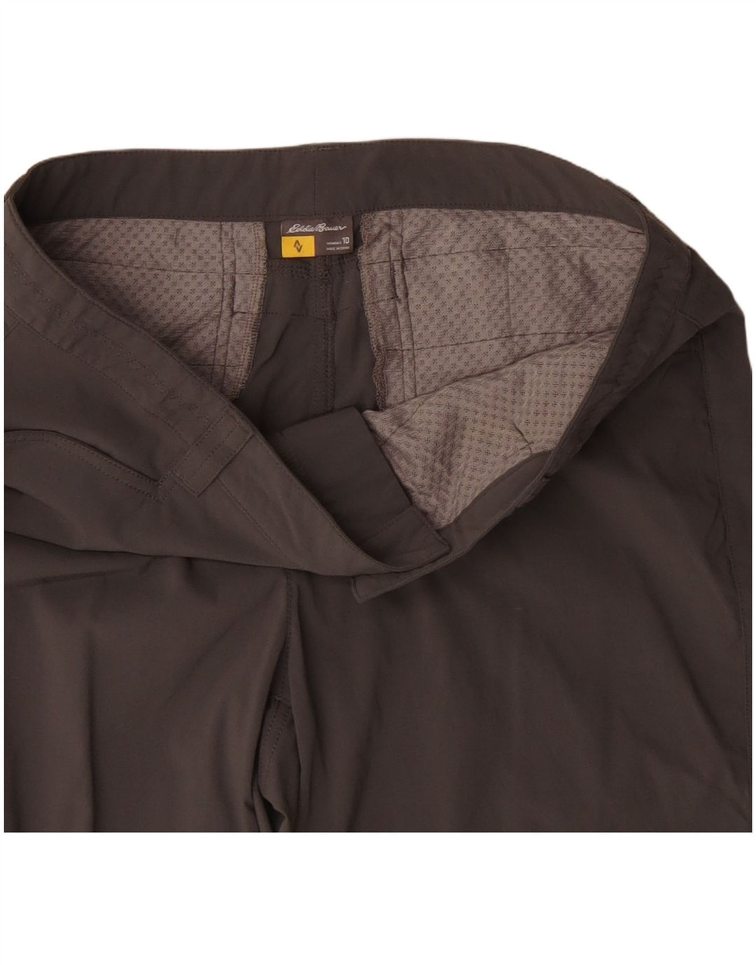 Γυναικείο Casual σορτς Eddie Bauer US 10 Large W34 Grey Polyamide