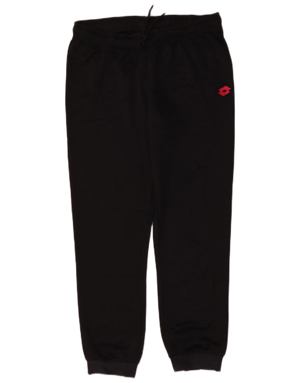 Γυναικεία αθλητική φόρμα Lotto Παντελόνι Joggers UK 18 XL Μαύρο Πολυεστέρας