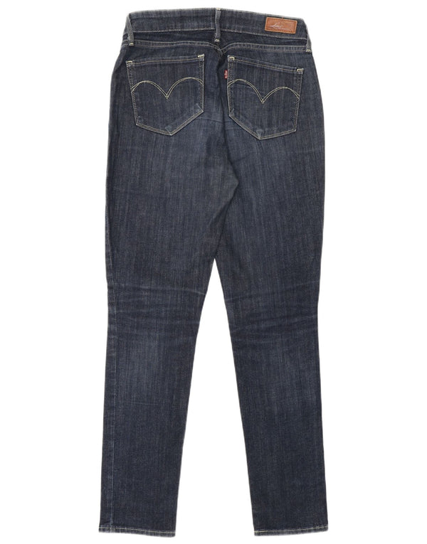 LEVI'S Γυναικεία στενή καμπύλη στενό τζιν W29 L32 Navy μπλε βαμβακερό