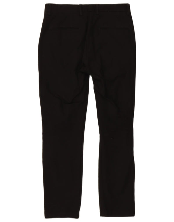 Ανδρικό παντελόνι Chino Reiss Slim W30 L27 Μαύρο βαμβακερό