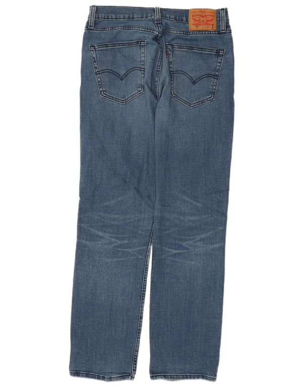 LEVI'S Ανδρικό τζιν 514 ίσιο W32 L32 Μπλε βαμβακερό