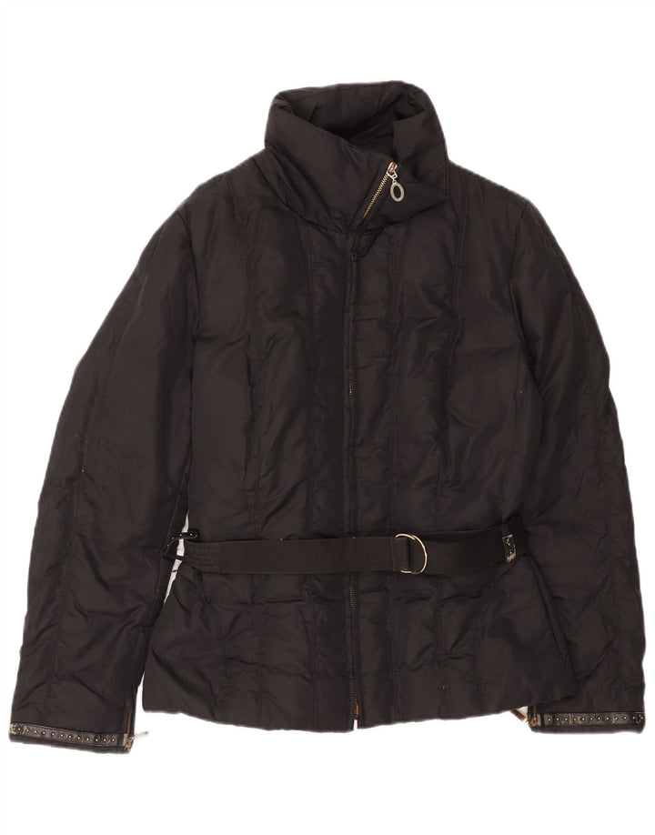 Trussardi Γυναικείο Μπουφάν IT 48 XL Μαύρο Πολυαμίδιο