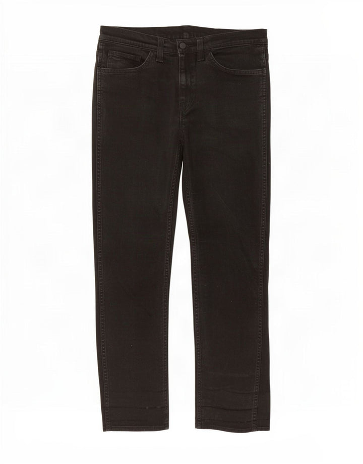 Levi's Mens 511 Slim Jeans W32 L32 Μαύρο βαμβακερό