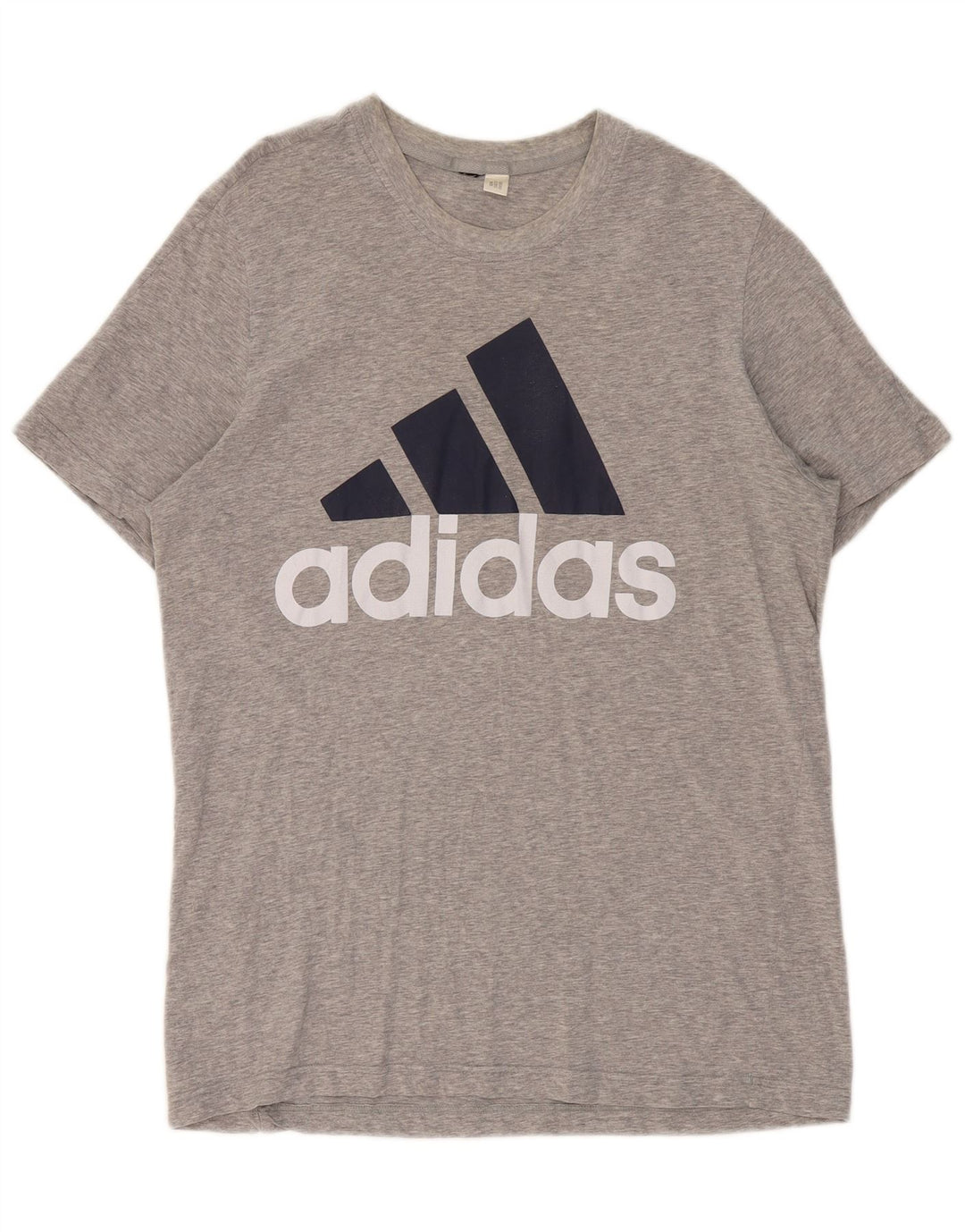 Ανδρικό γραφικό μπλουζάκι ADIDAS Top Large Grey