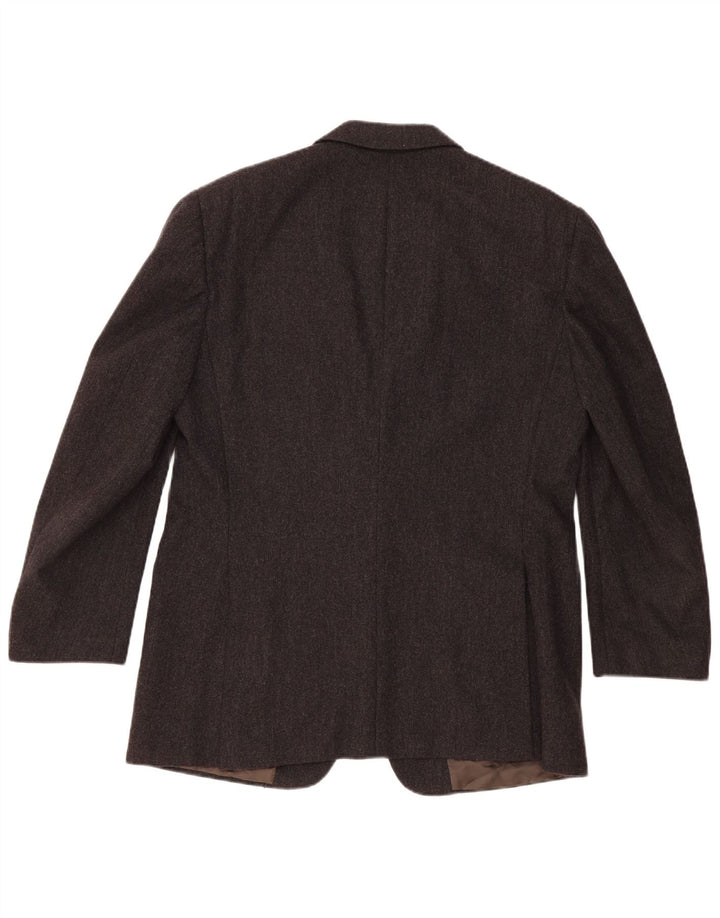 Burberrys Ανδρικό σακάκι 2 κουμπιών Blazer IT 54 XL Γκρι μαλλί