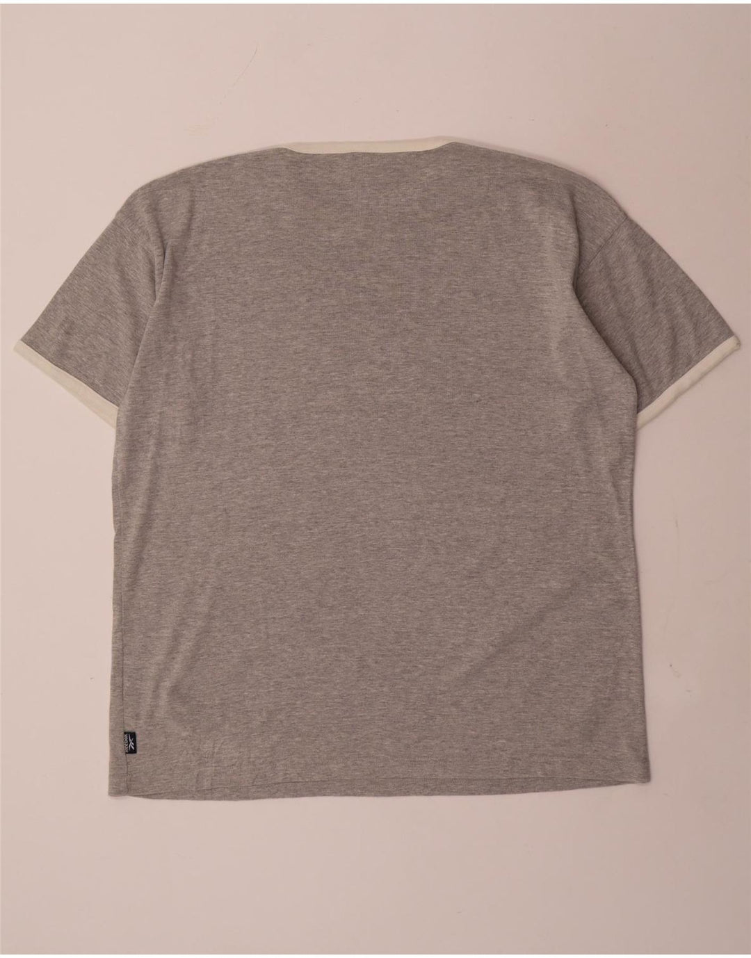 Ανδρικό T-Shirt Reebok Top XL Γκρι βαμβακερό