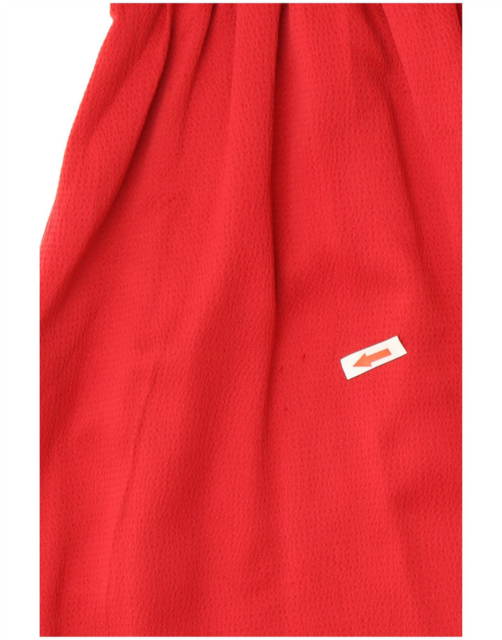 Michael Kors Γυναικείο φόρεμα με έναν ώμο US 2 XS Red Polyester