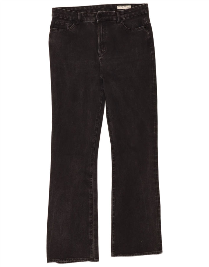 Marks & Spencer Γυναικεία Bootcut Jeans UK 14 Large W34 L31 Μαύρο βαμβακερό