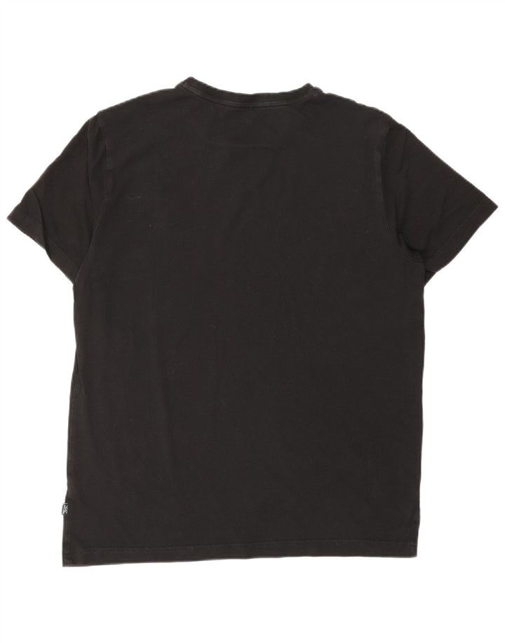 Ανδρικό γραφικό T-Shirt PUMA Top Medium Μαύρο