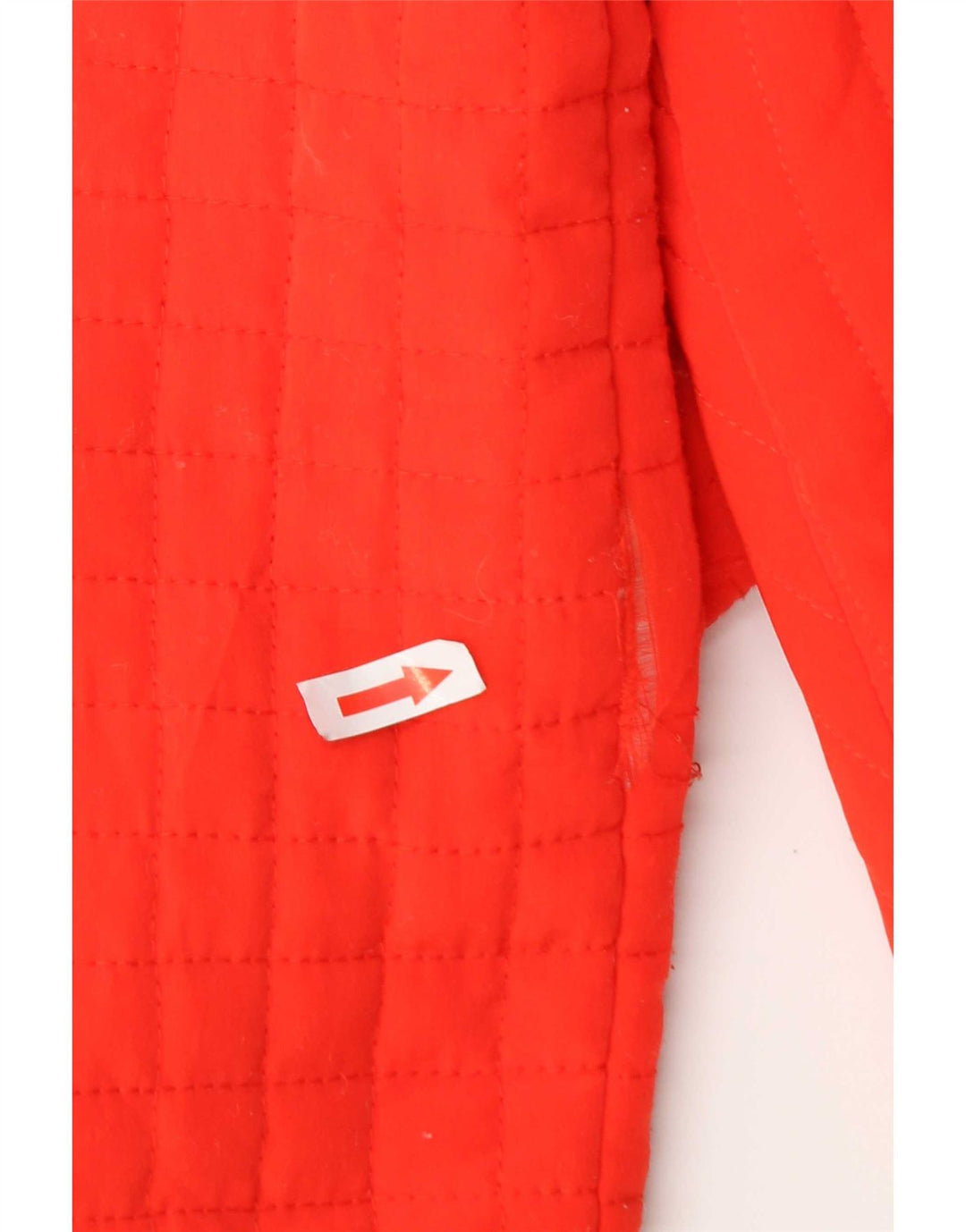 Zara Γυναικείο Trafaluc Quilted Jacket UK 16 Large Polyester Orange