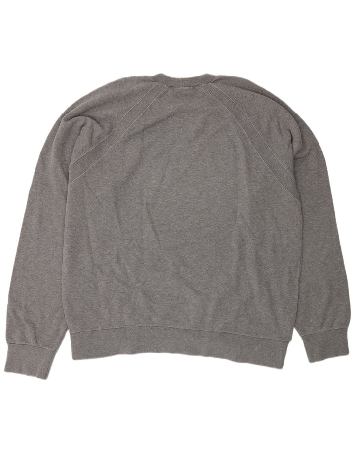 Ανδρικό γραφικό φούτερ Playlife Jumper 2XL Γκρι βαμβακερό