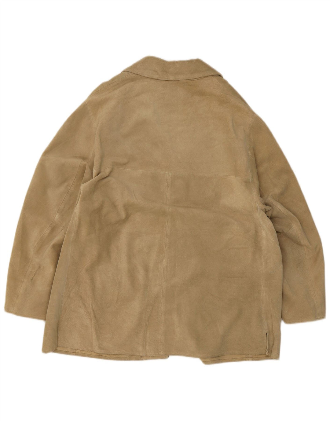 Massimo Rebecchi γυναικείο σουέτ σακάκι με 4 κουμπιά UK 14 Medium Beige
