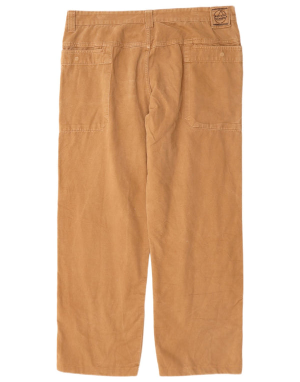 Murphy & Nye Mens Sailmakers Straight παντελόνι Chino W38 L28 Μπεζ βαμβακερό