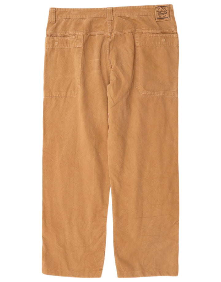 Murphy & Nye Mens Sailmakers Straight παντελόνι Chino W38 L28 Μπεζ βαμβακερό