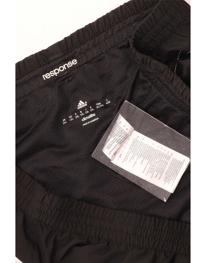 Ανδρικό αθλητικό σορτς Adidas Climalite 2XL μαύρο πολυεστέρα