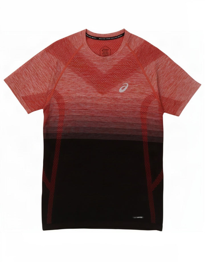 Ανδρικό T-Shirt Asics Τοπ μεσαίου κόκκινου χρώματος
