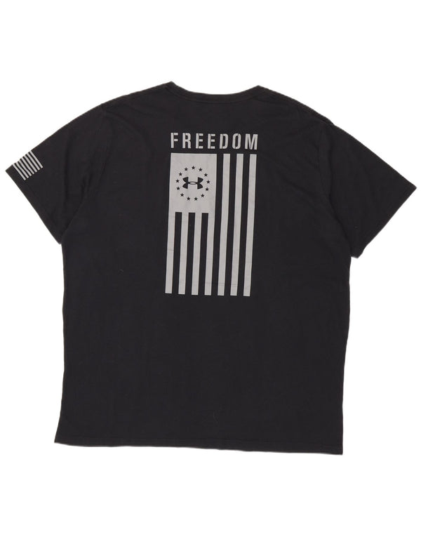 Γραφικό T-Shirt UNDER Armour Ανδρικό Heat Gear Top 3XL Μαύρο