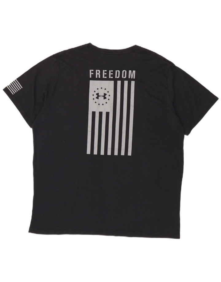 Γραφικό T-Shirt UNDER Armour Ανδρικό Heat Gear Top 3XL Μαύρο