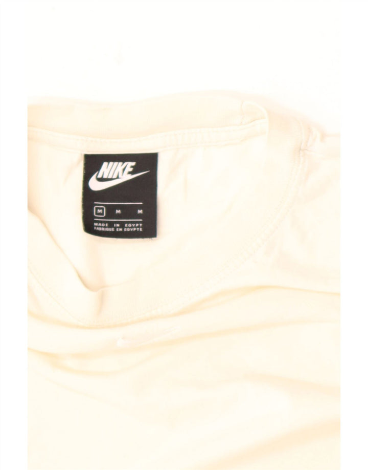 Ανδρικό μπλουζάκι Nike μακρυμάνικο μεσαίο λευκό
