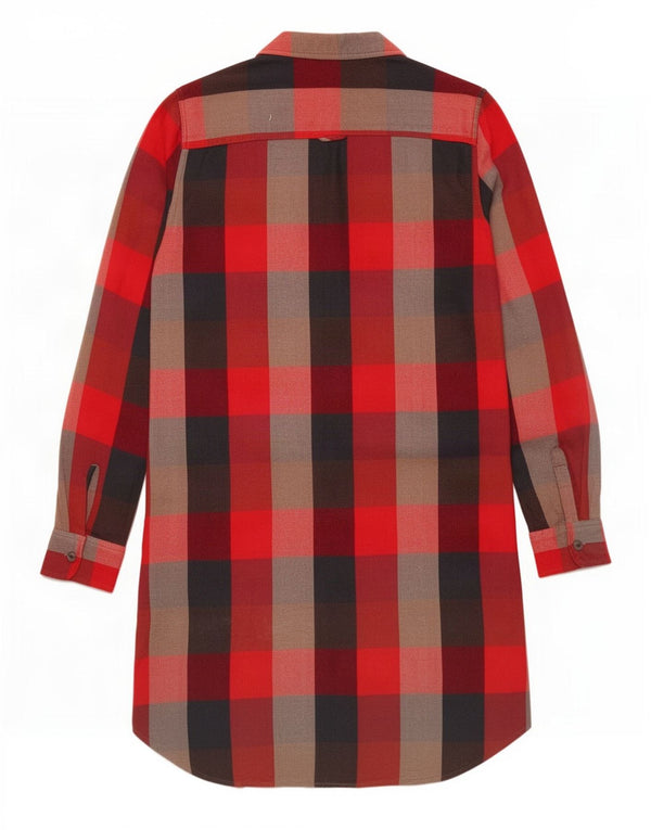 Γυναικείο φανελένιο πουκάμισο Levi's UK 10 Small Red Gingham