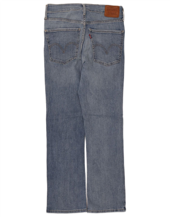 LEVI'S Womens Bootcut Jeans W27 L26 Blue Cotton