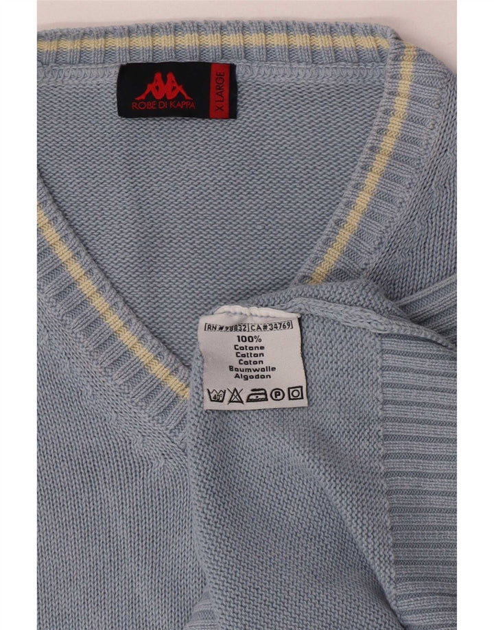 Ανδρικό γιλέκο Kappa Tank Top XL Blue Cotton
