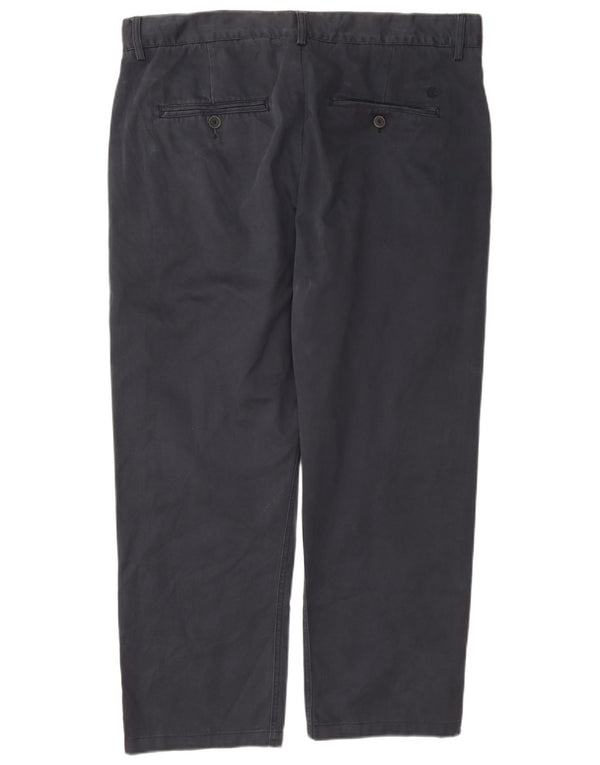 Timberland Mens Earthkeepers Straight Cropped Παντελόνι W36 L26 Navy Blue