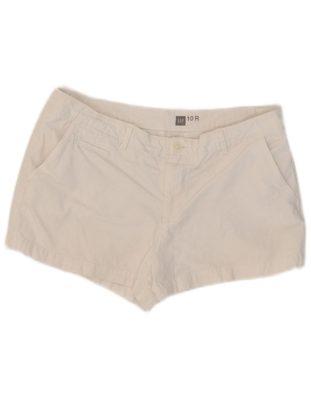 Gap Γυναικείο Hot Παντελόνι US 10 Large W32 Λευκό βαμβακερό