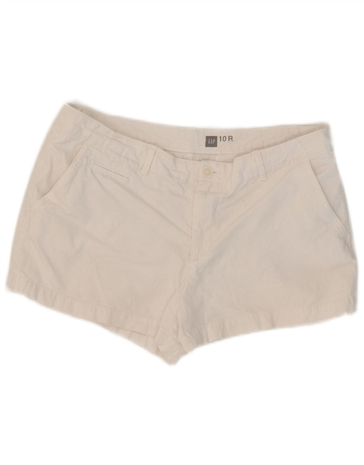 Gap Γυναικείο Hot Παντελόνι US 10 Large W32 Λευκό βαμβακερό